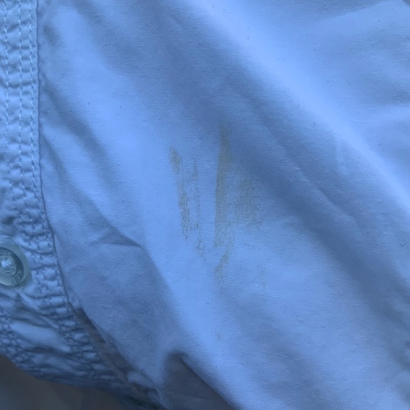 TRUE RELIGION Men's Short Sleeve Big T Western Shirt Optic White Button Up SZ XL - Picture 6 of 16